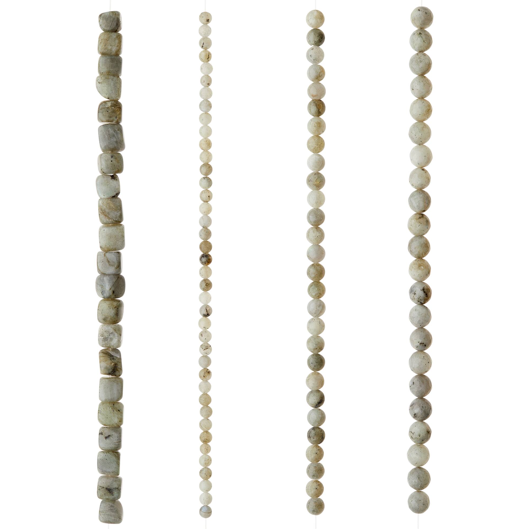 Labradorite Stone Mix Beads by Bead Landing™